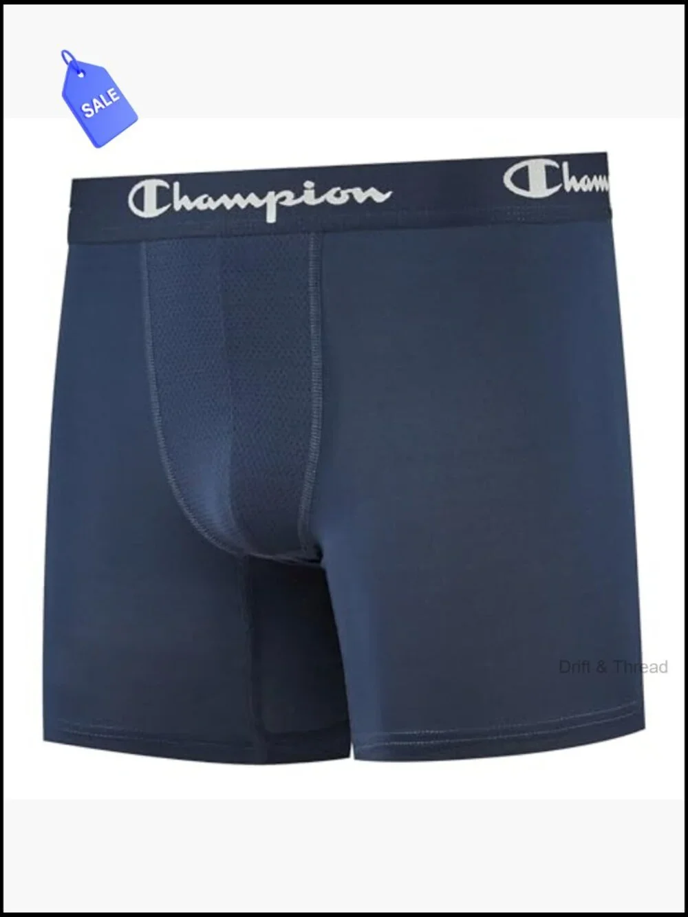 Men's Performance Boxer Briefs 5-Pack Moisture Wicking Mid Rise